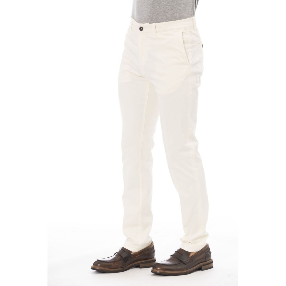 Peserico Beige Cotton Men Pant