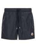 Moncler Blue Polyamide Cargo Shorts