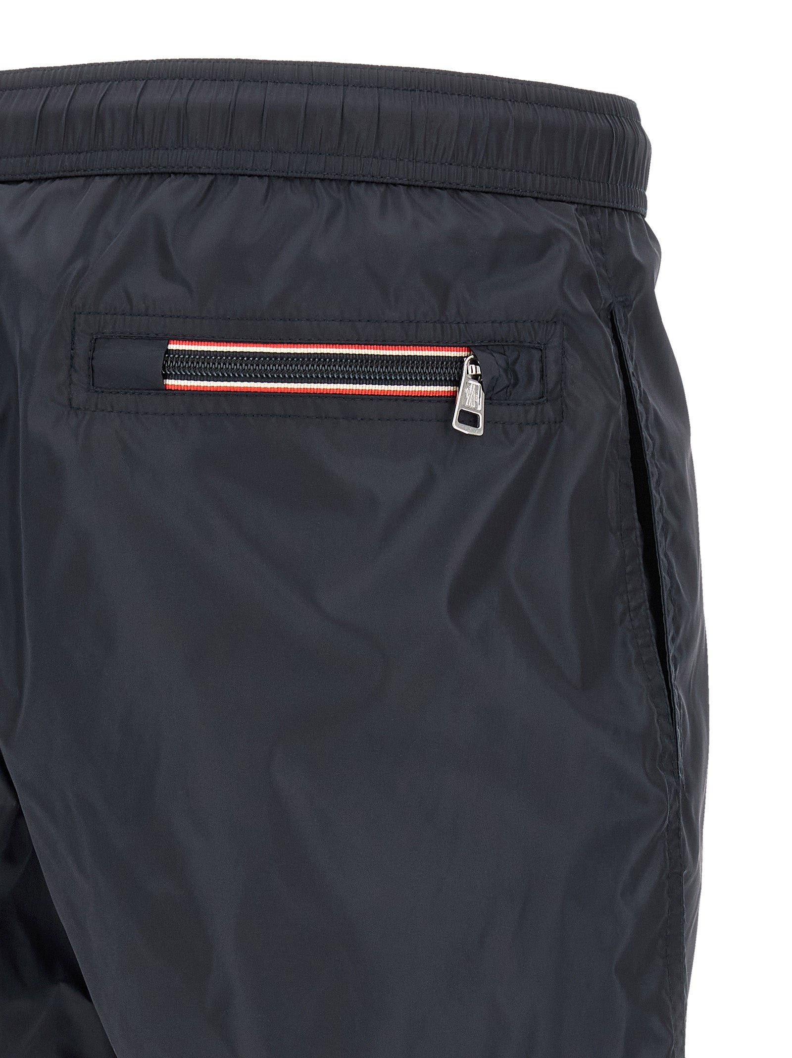 Moncler Blue Polyamide Cargo Shorts