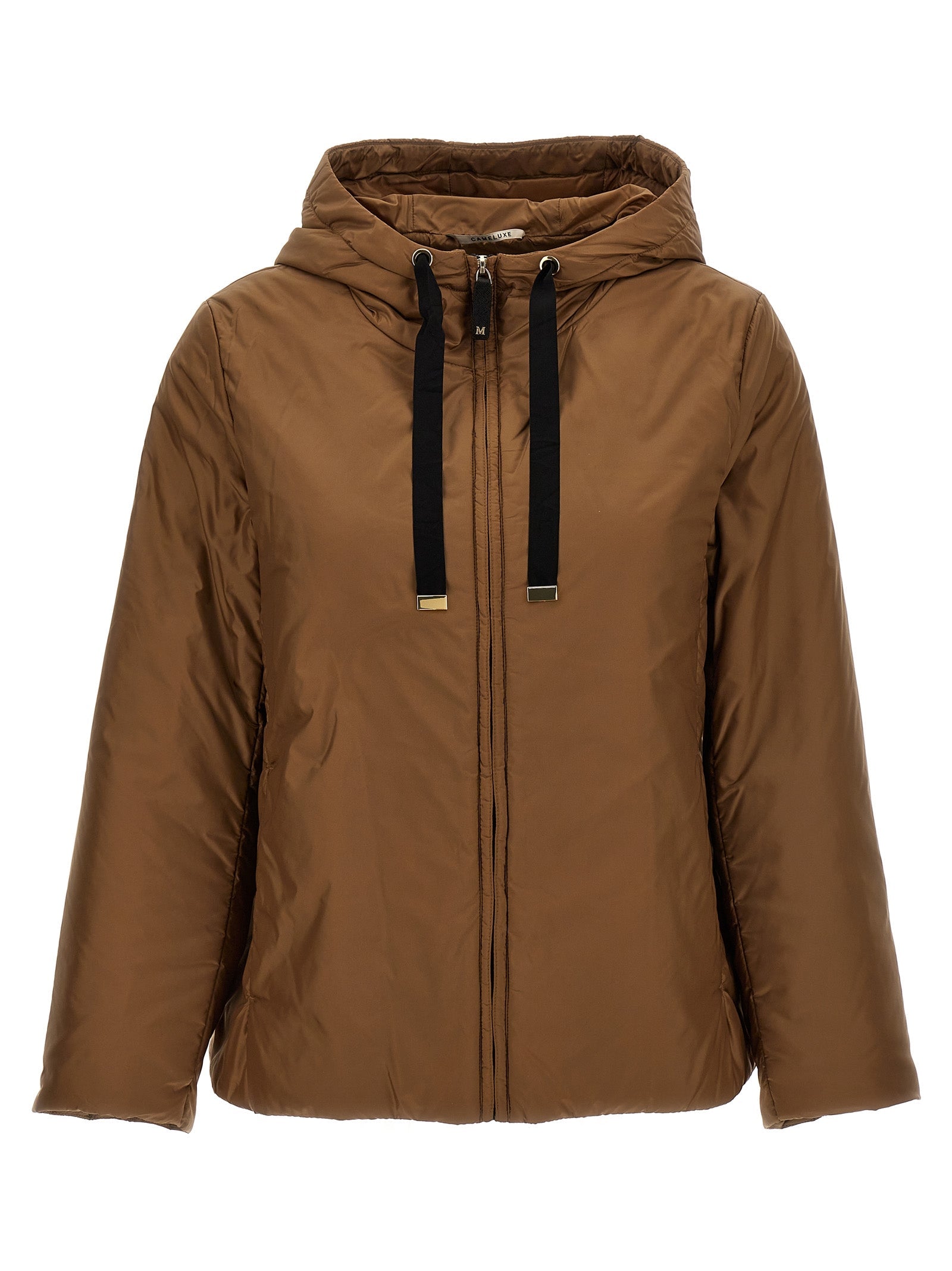 Max Mara Brown Polyester Shell Jacket