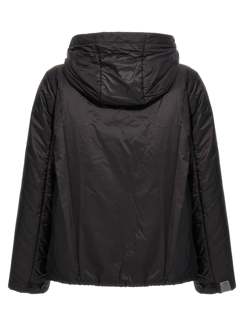 Max Mara Black Polyester Shell Jacket