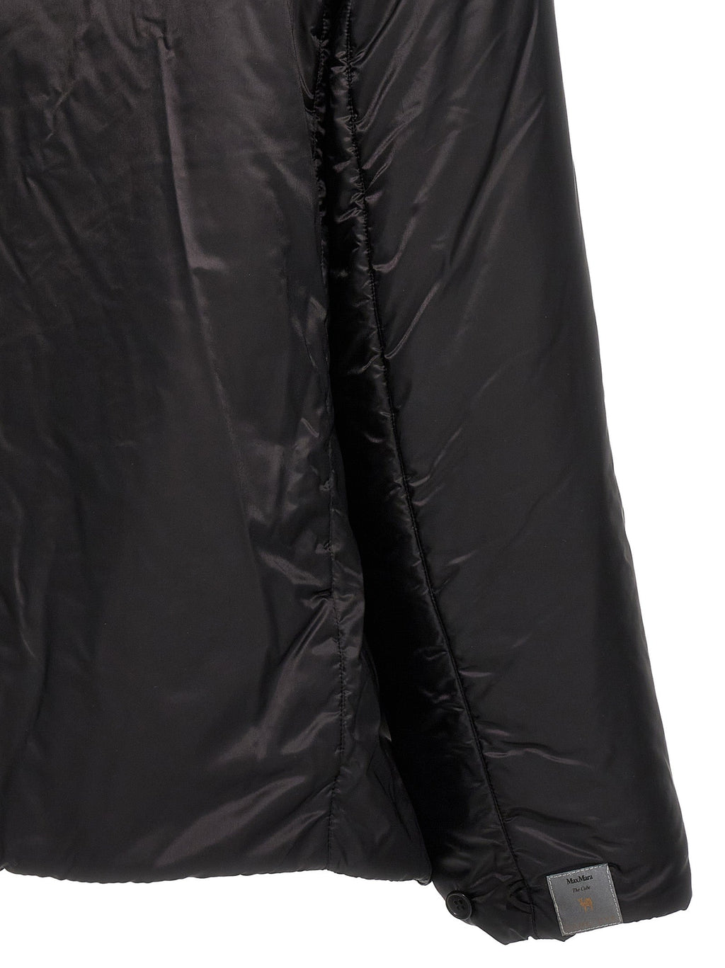 Max Mara Black Polyester Shell Jacket