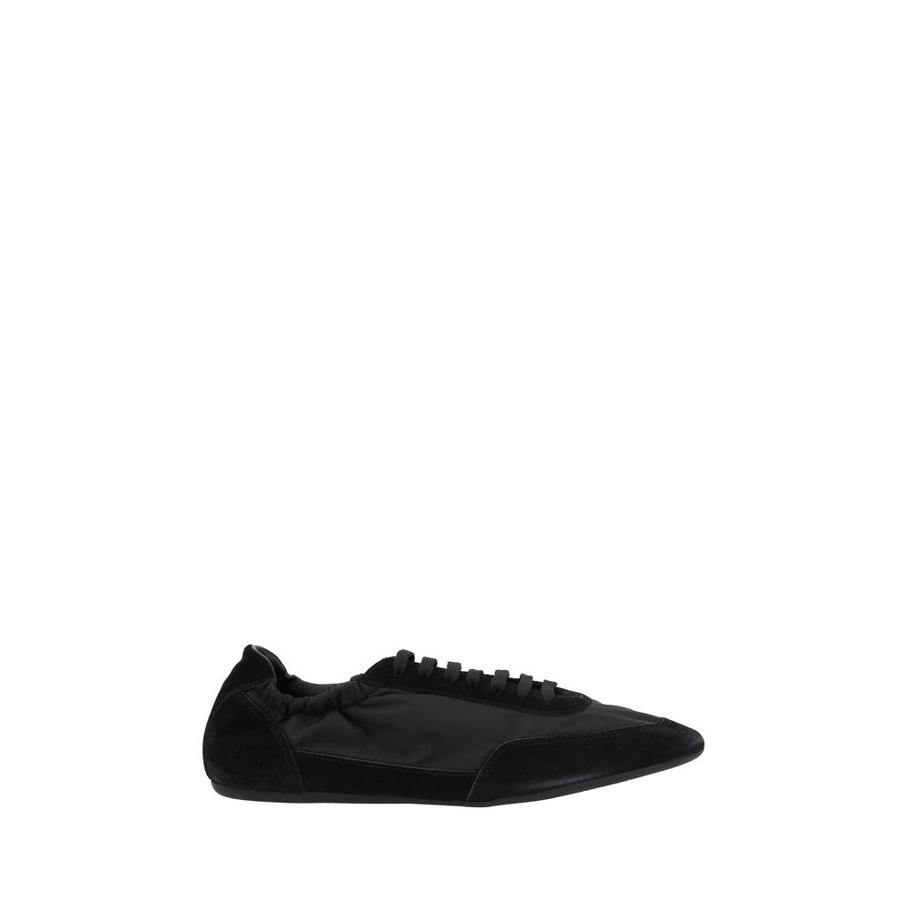 Prada Black Rubber Athletic Sneakers