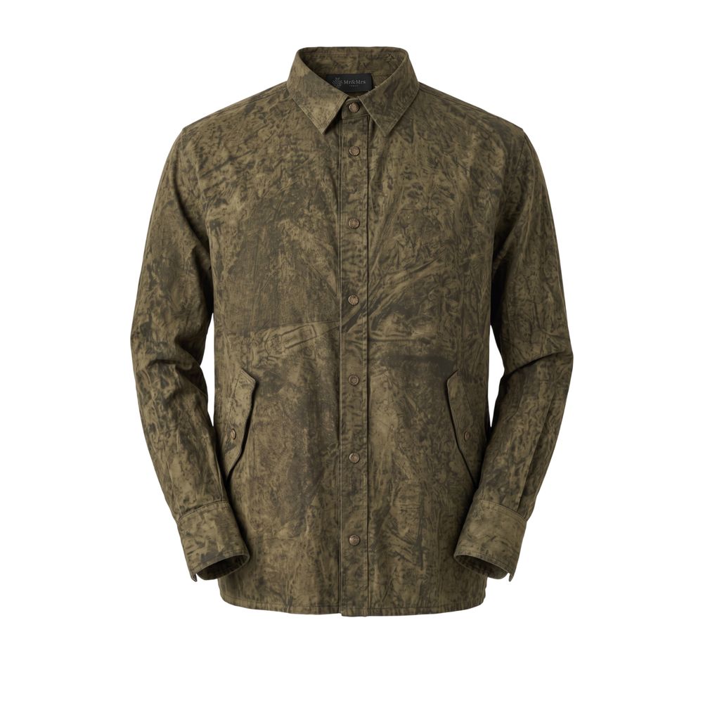 Mr&Mrs Italy Green Viscose Men's Shirt
