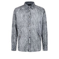 Mr&Mrs Italy Grey Viscose Men Shirt