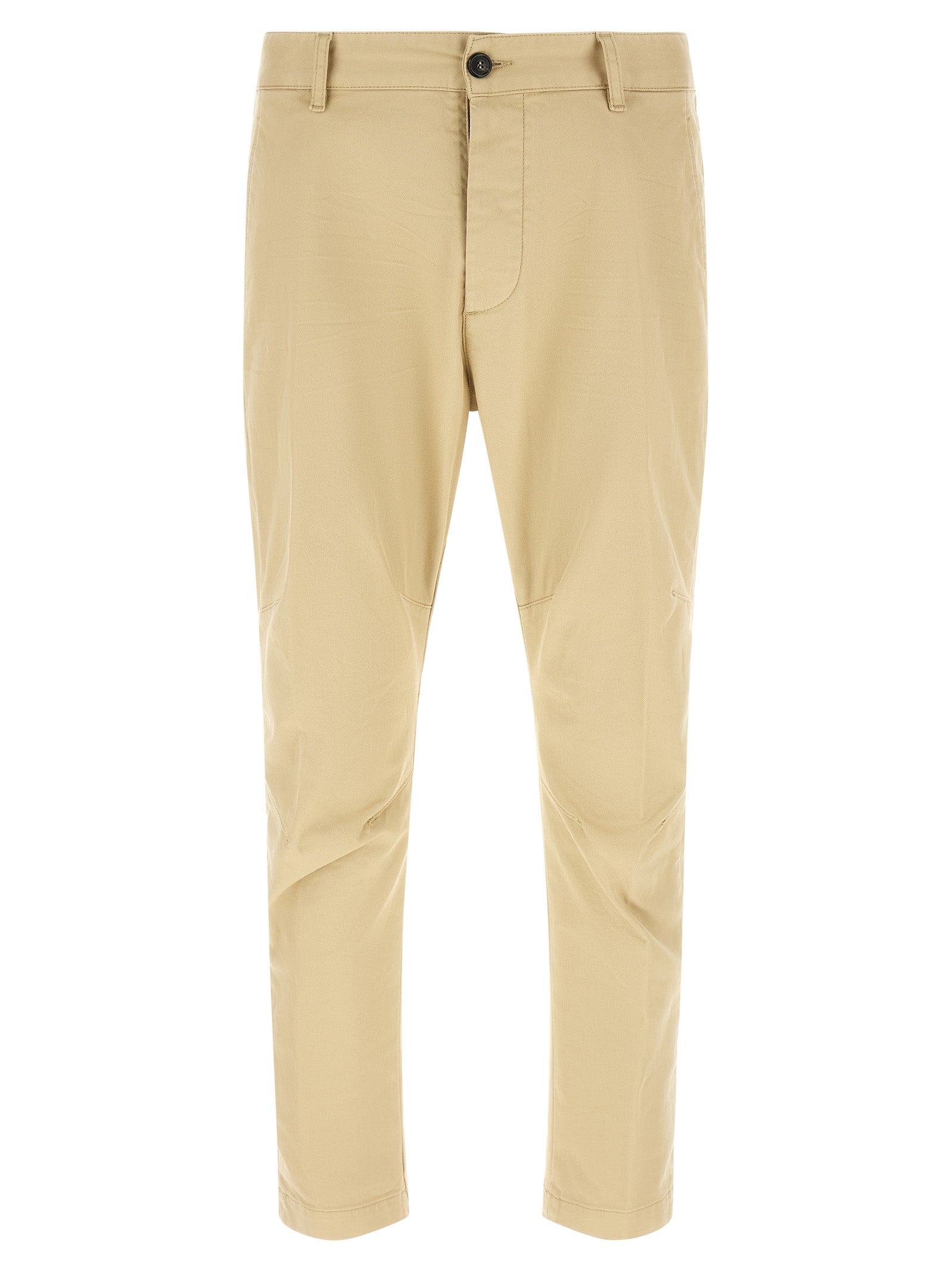 Dsquared² Beige Cotton Cargo Pants