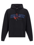 Dsquared² Black Cotton Sweatshirt