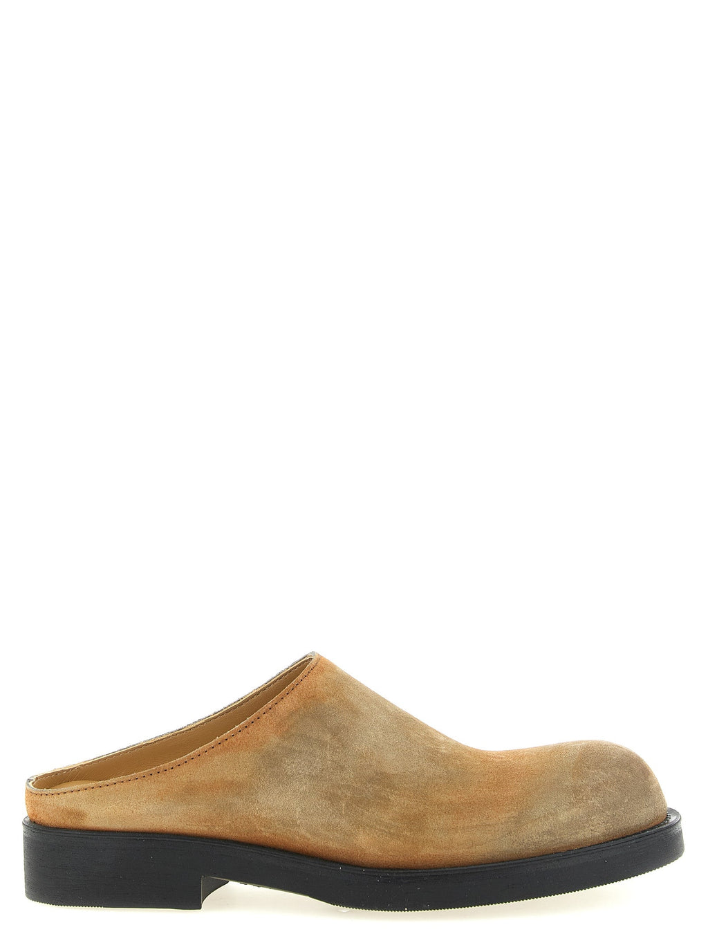 MM6 Maison Margiela Beige Cowhide Mules