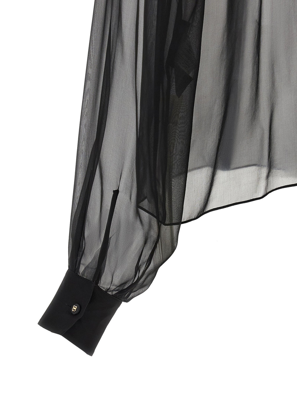Dolce & Gabbana Black Silk Blouse