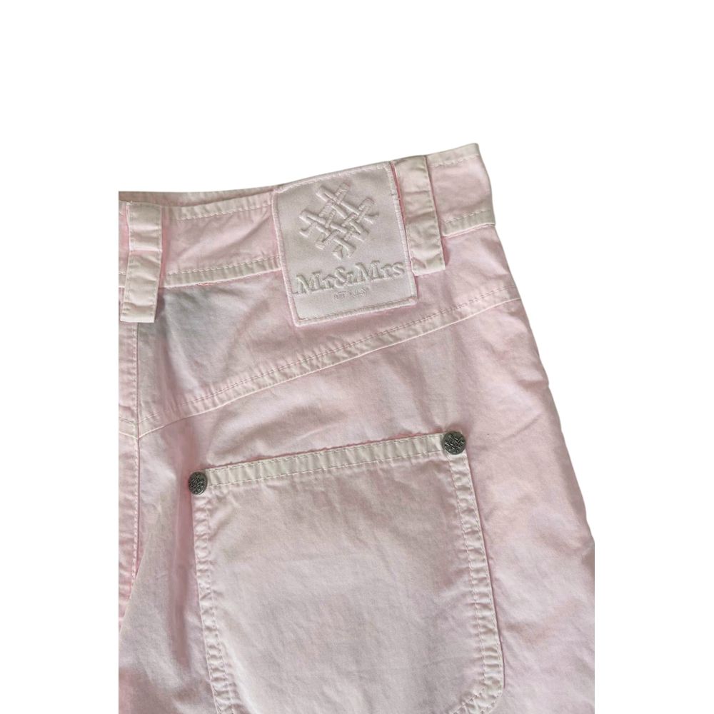 Mr&Mrs Italy Pink Cotton Women Shorts