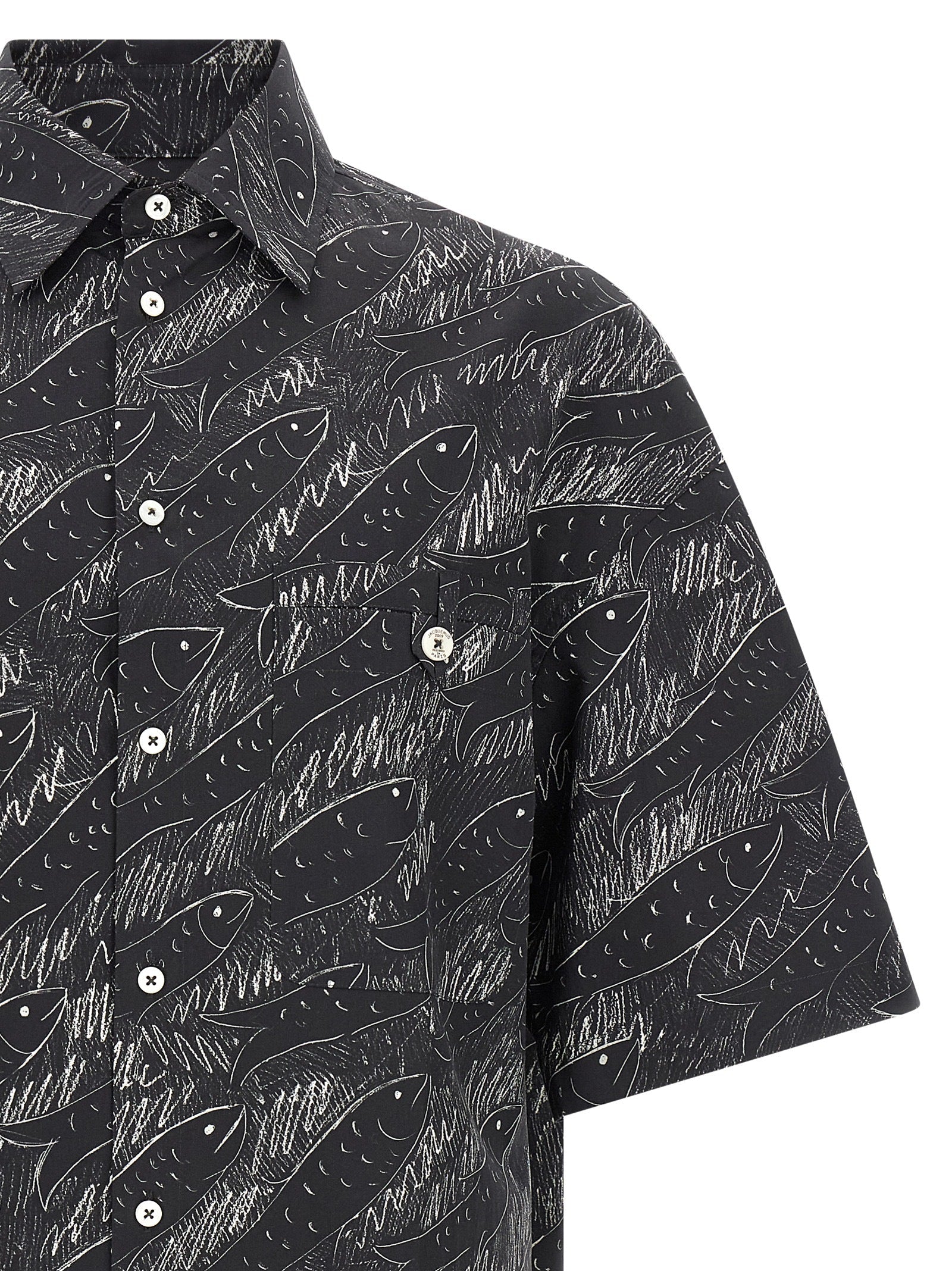 Jacquemus Black Cotton Blouse