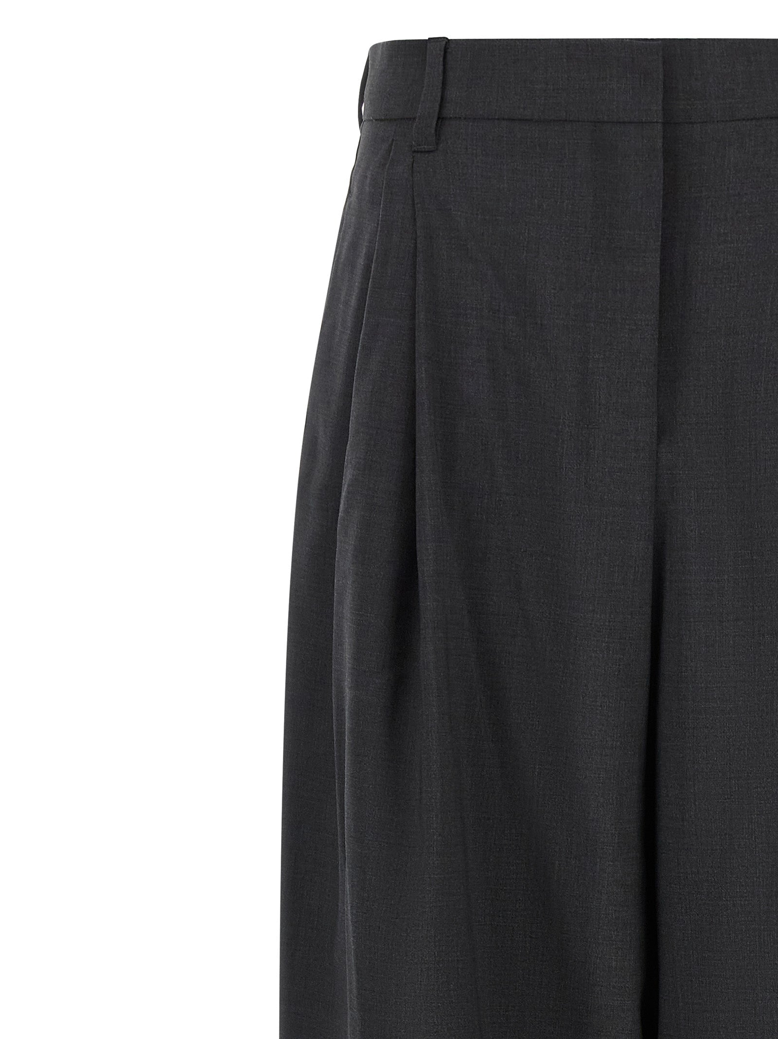 'S Max Mara Gray Wool Dress Pants