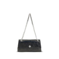 Tory Burch Black Suede Leather Shoulder Bag