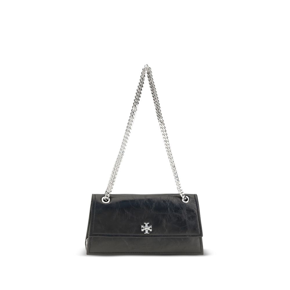 Tory Burch Black Suede Leather Shoulder Bag