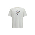Burberry White Cotton T-Shirt