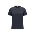 Brunello Cucinelli Gray Cotton T-Shirt