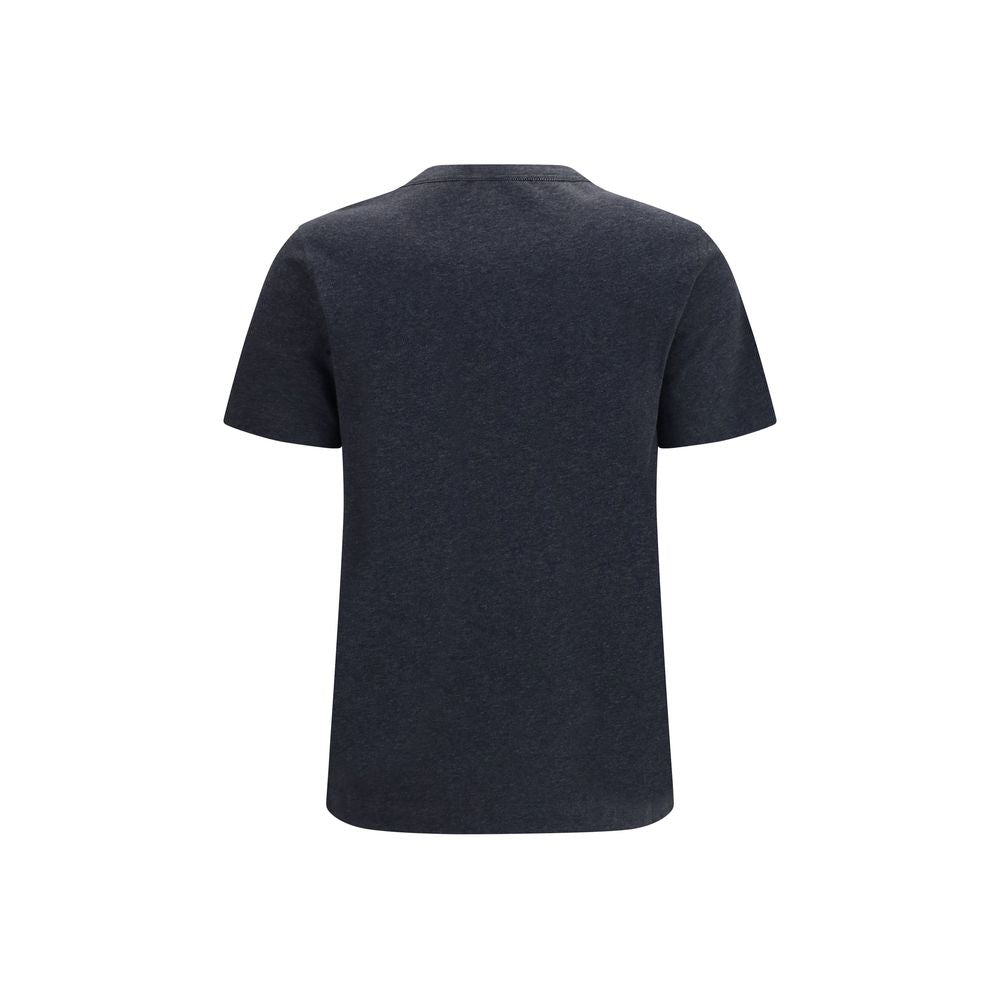 Brunello Cucinelli Gray Cotton T-Shirt