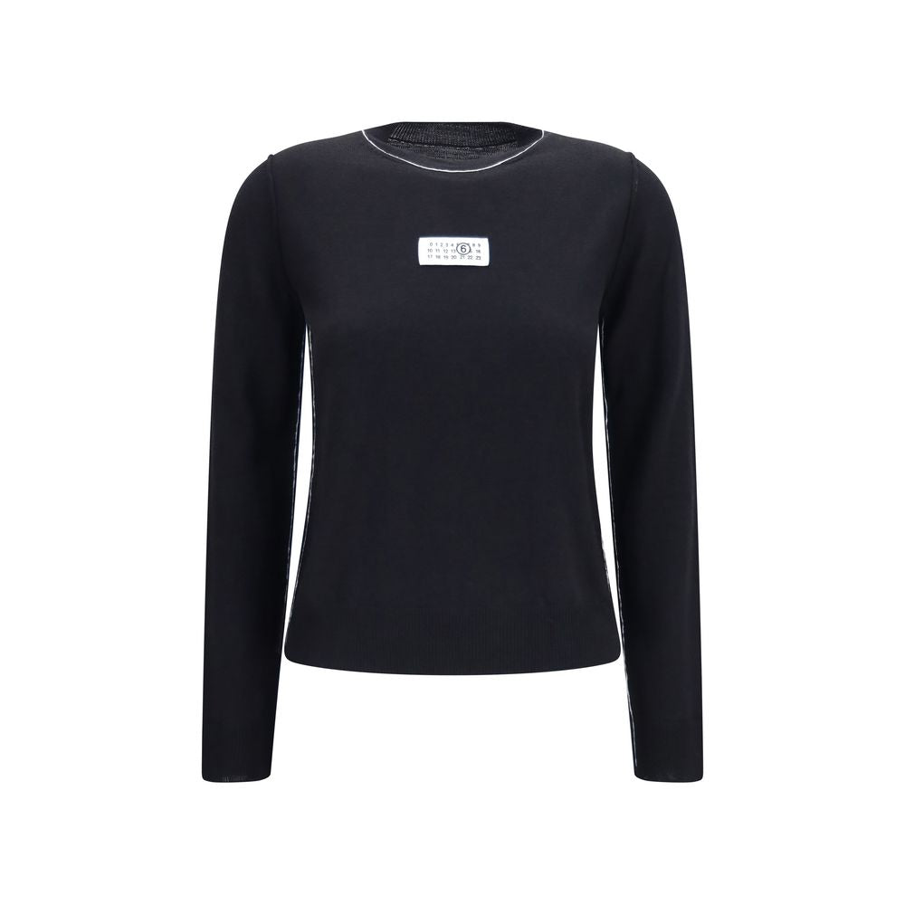 MM6 Black Wool Oves Aries Sportswear