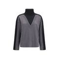 MM6 Black Wool Oves Aries Sweatshirt