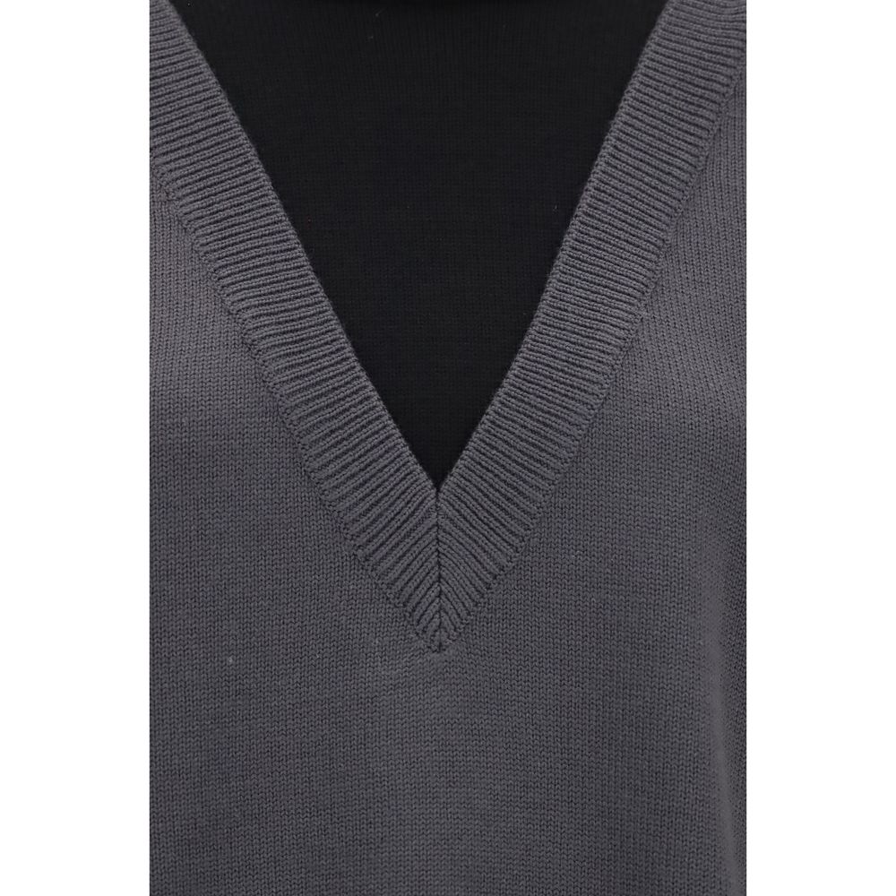 MM6 Black Wool Oves Aries Sweatshirt MM6