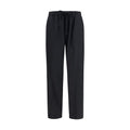 MM6 Black Polyester Casual Pants