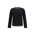MM6 Black Wool Oves Aries Sweatshirt