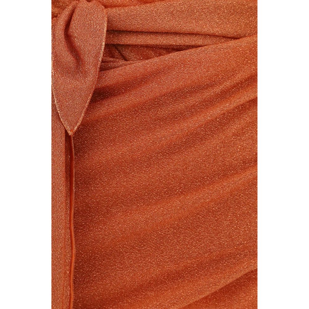 Oséree Orange Polyamide Casual Dress
