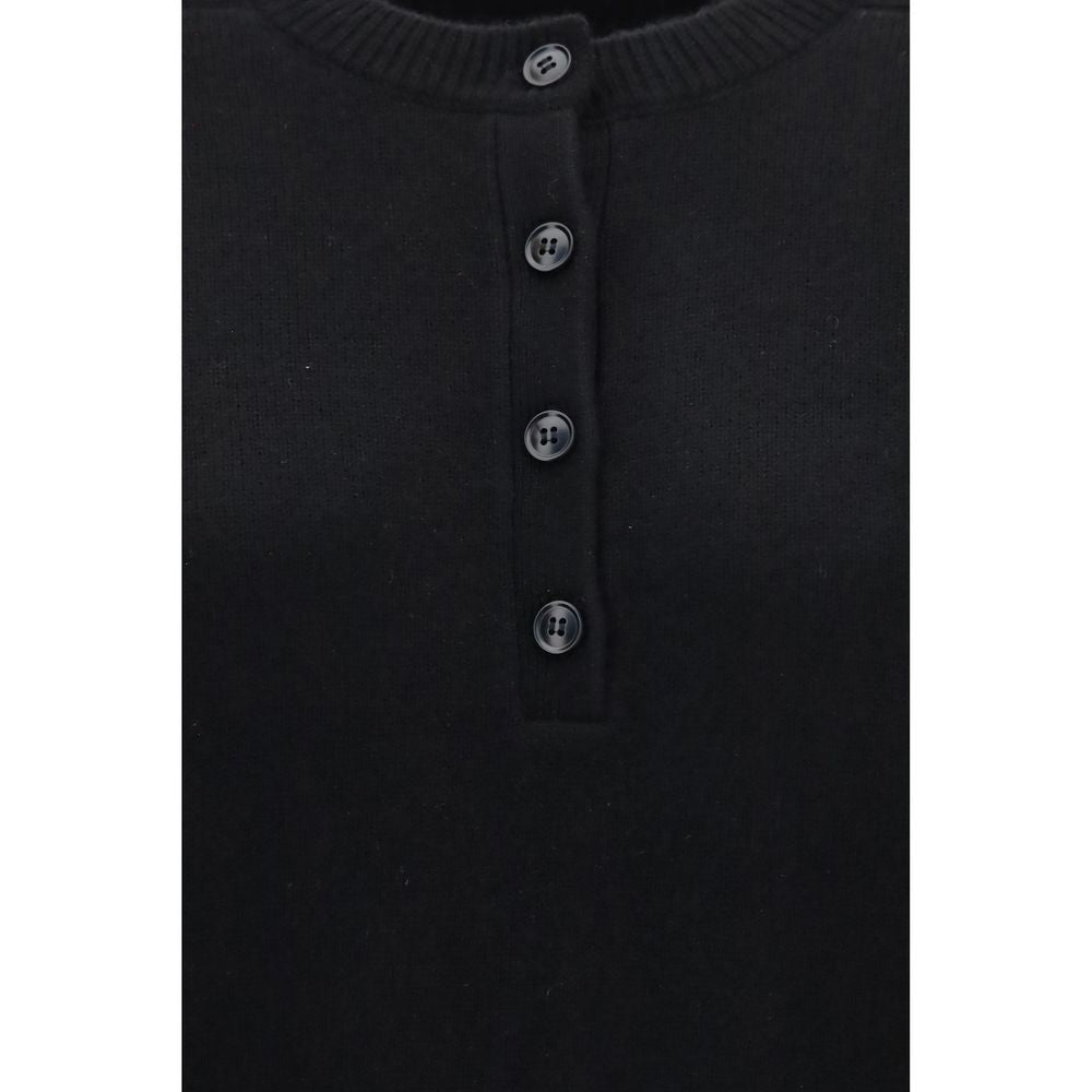 Loulou De Saison Black Cashmere Sweatshirt