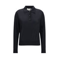 Loulou De Saison Black Cashmere Dress Shirt
