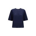 Loulou De Saison Blue Cashmere T-Shirt