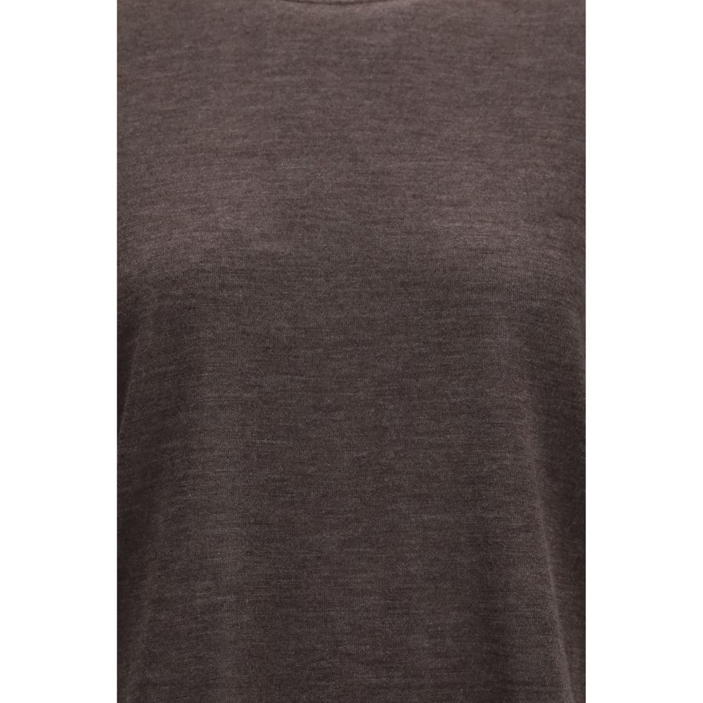 Loulou De Saison Brown Cashmere T-Shirt