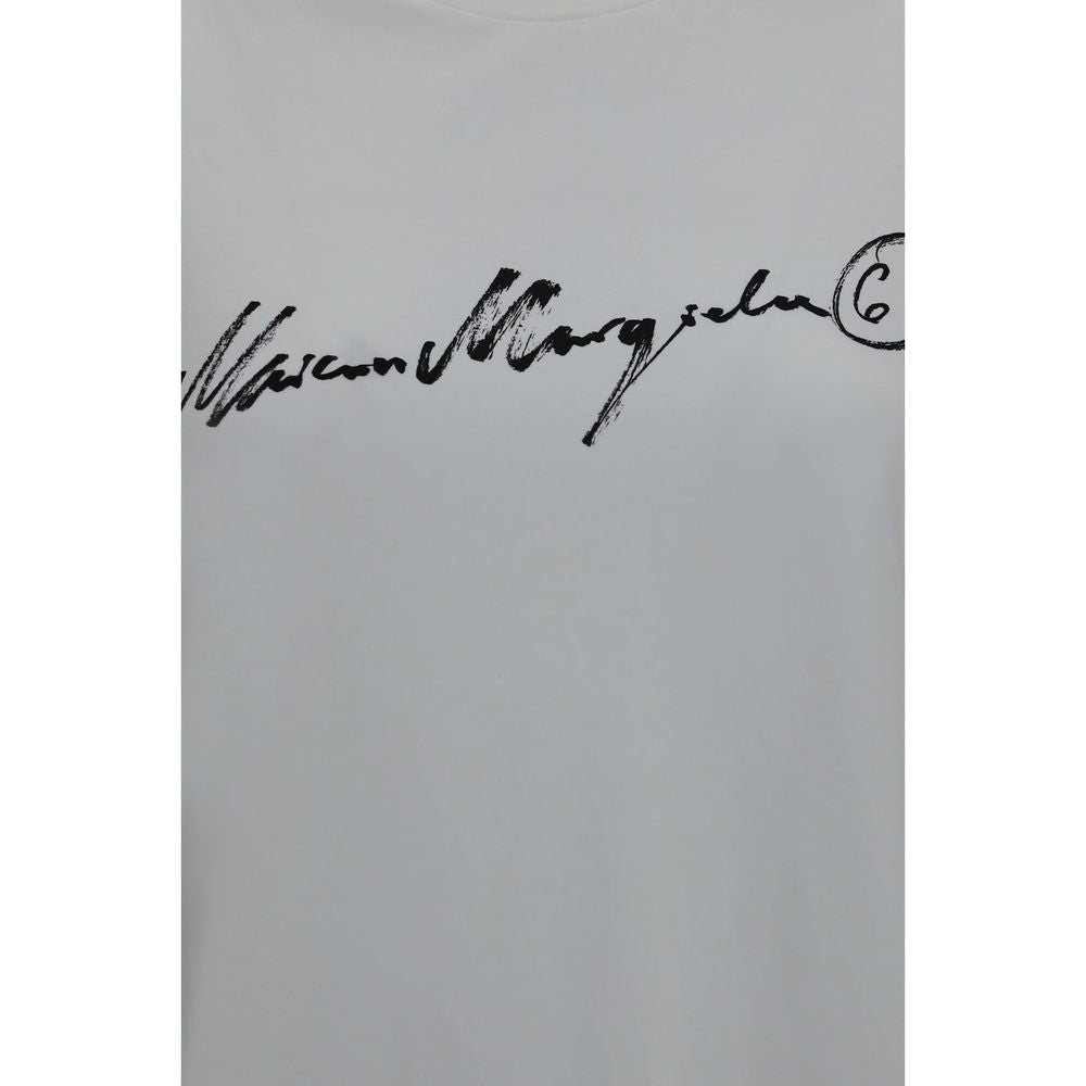 MM6 White Cotton T-Shirt