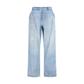 MM6 Blue Cotton Jeans Denim