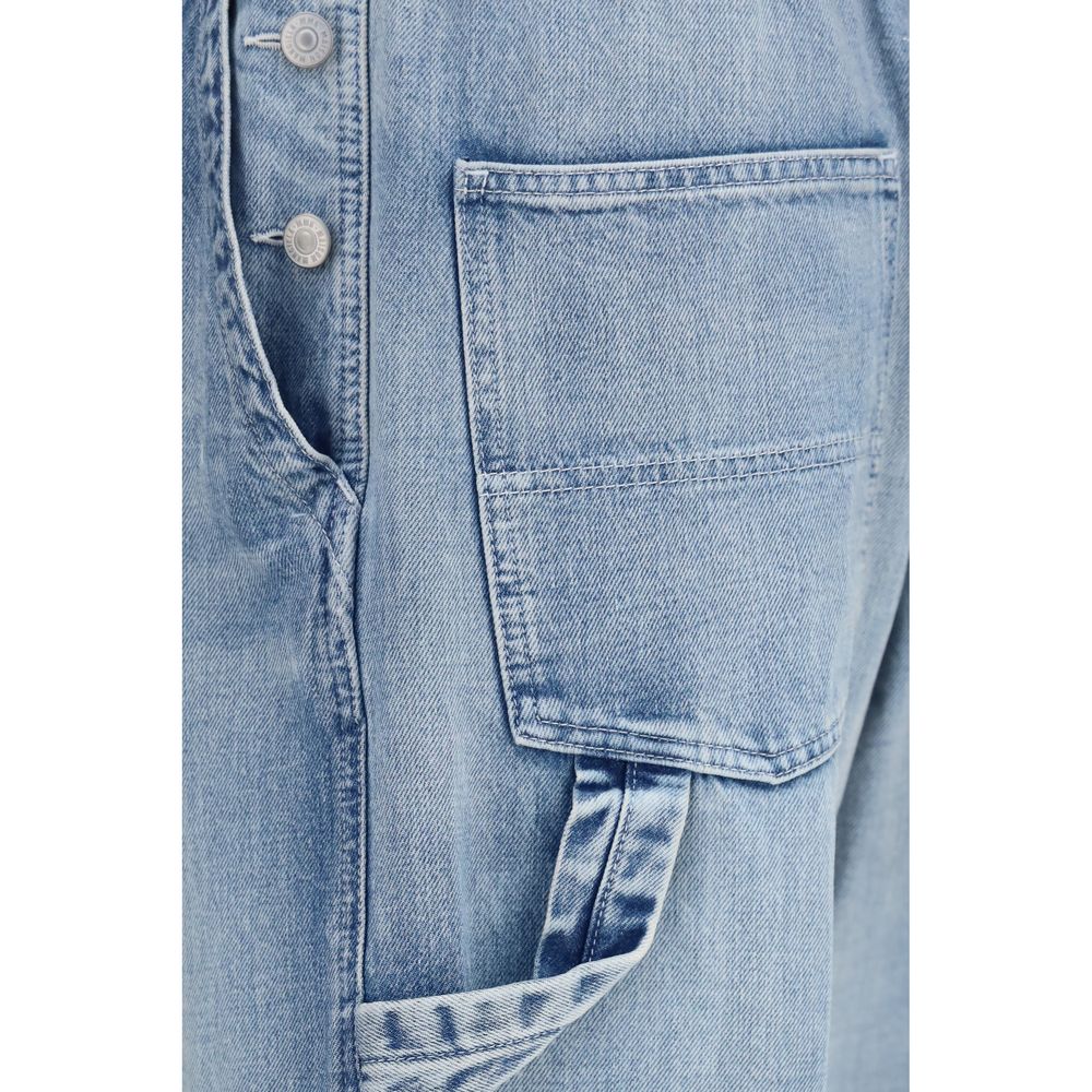 MM6 Blue Cotton Jeans Denim