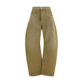 The Attico Brown Cotton Jeans Denim The Attico