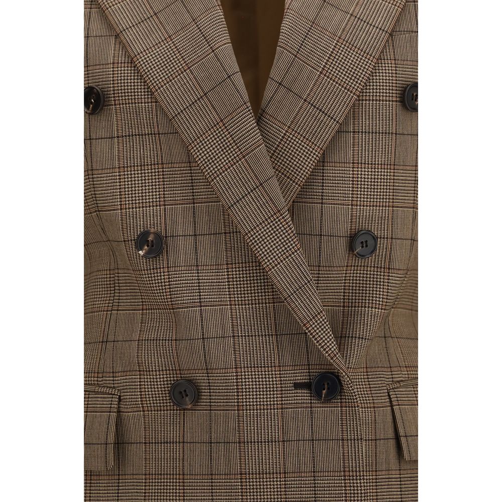 Chloé Beige Wool Oves Aries Blazer
