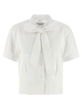 Thom Browne White Cotton Blouse