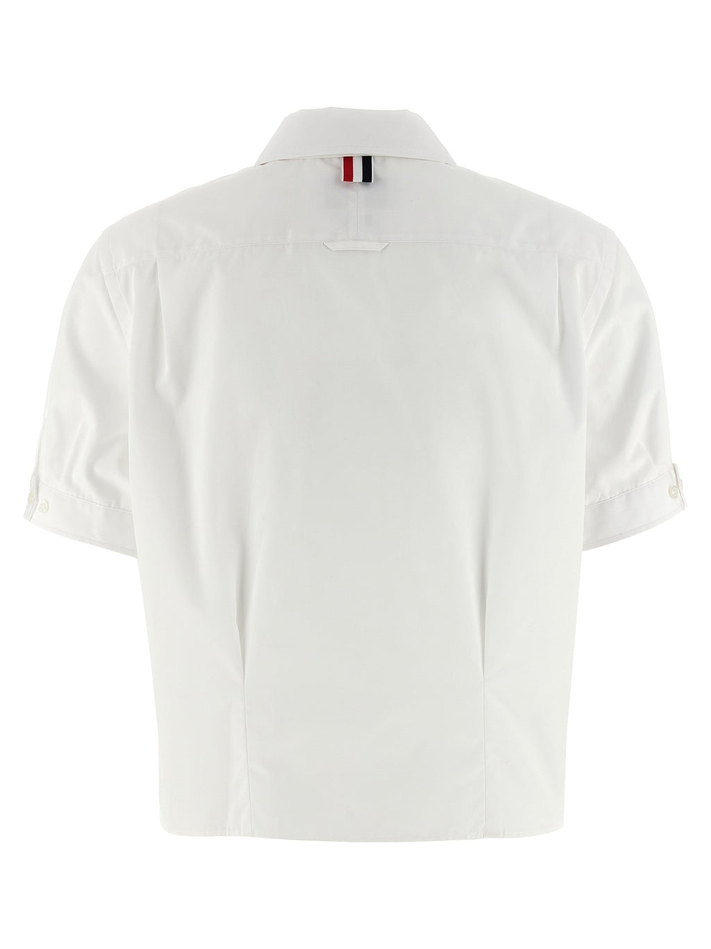 Thom Browne White Cotton Blouse
