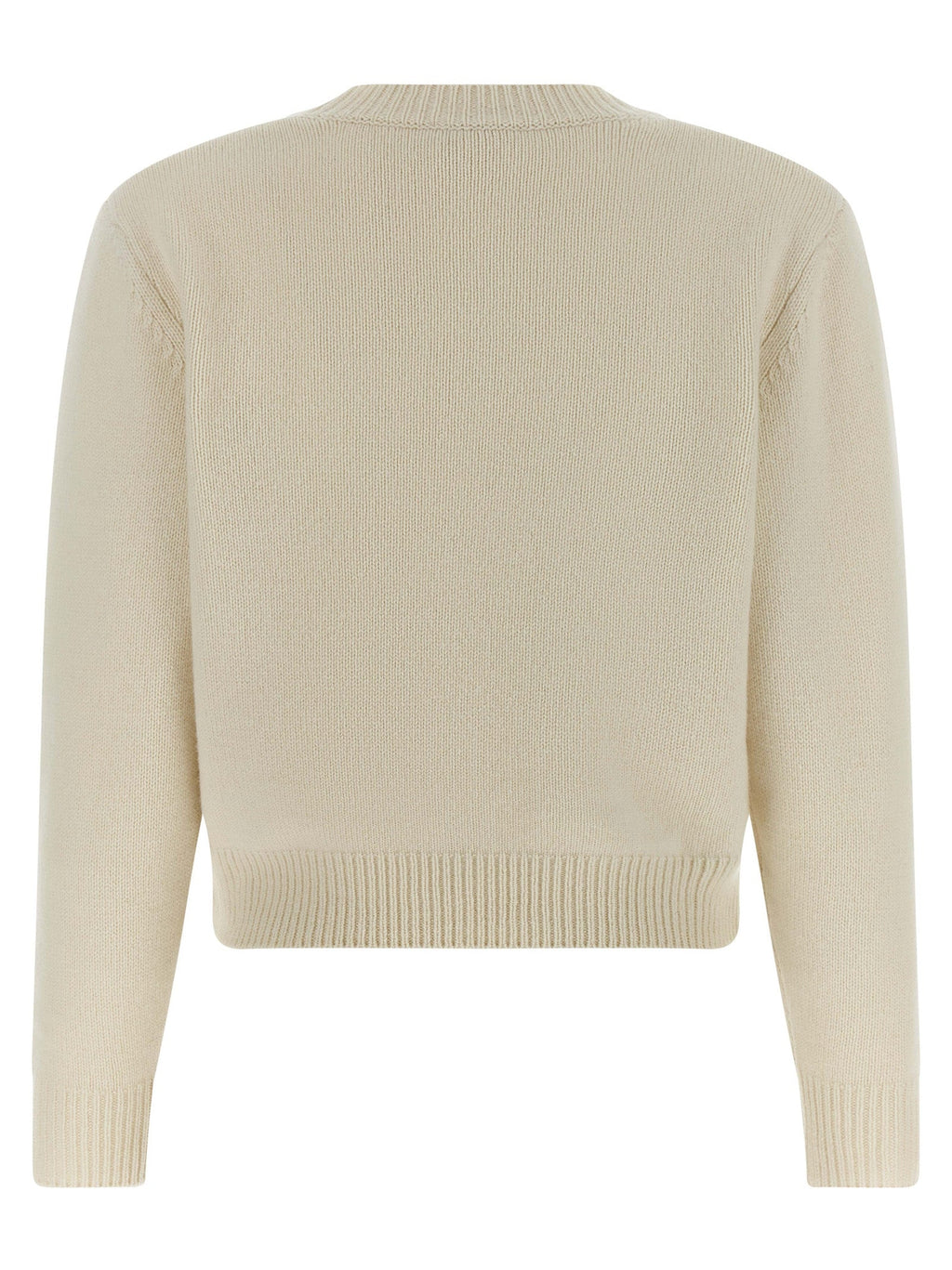 A.P.C. White Wool Cardigan