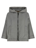 Max Mara Gray Polyester Shell Jacket