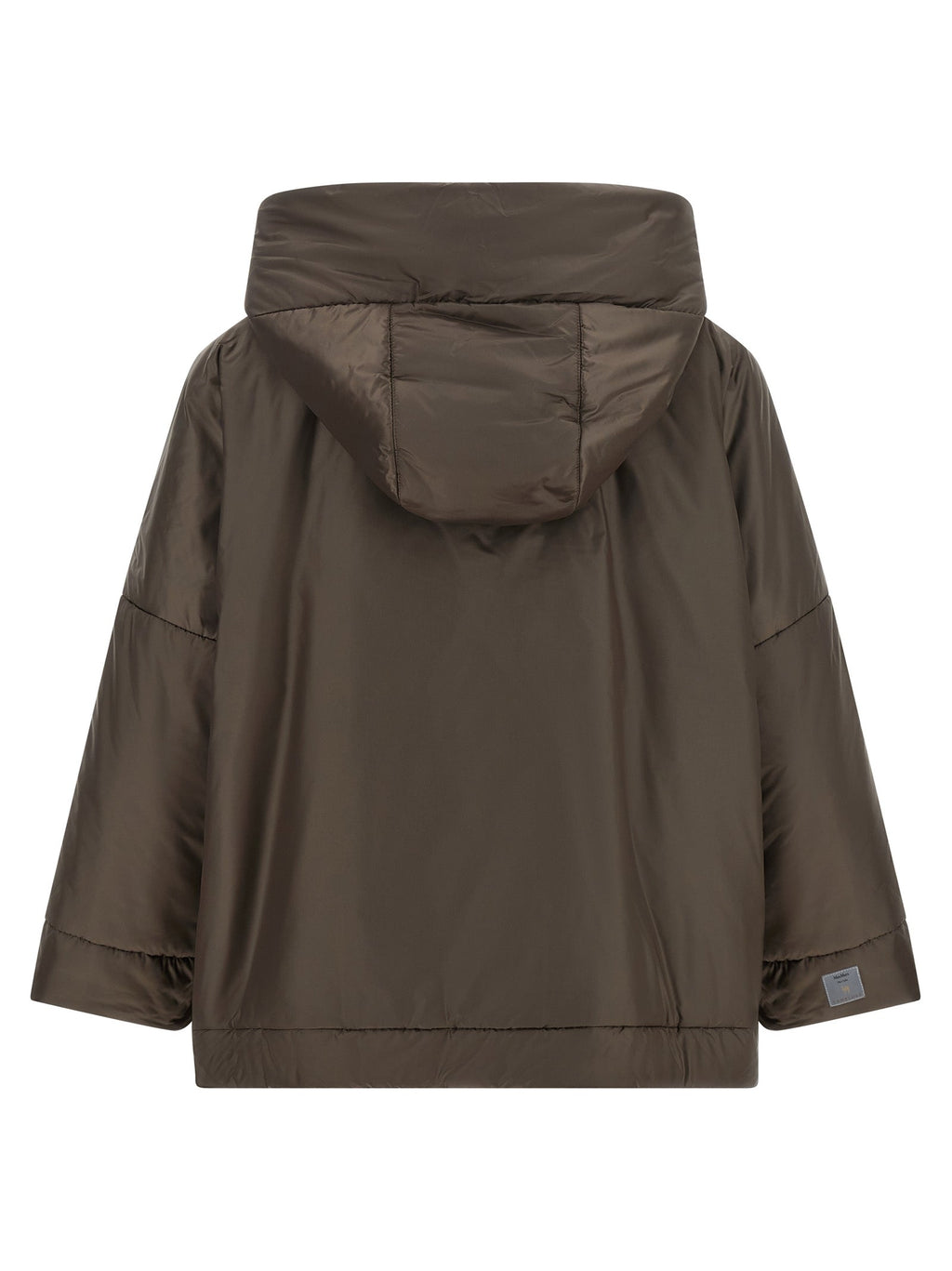 Max Mara Brown Polyester Shell Jacket Max Mara
