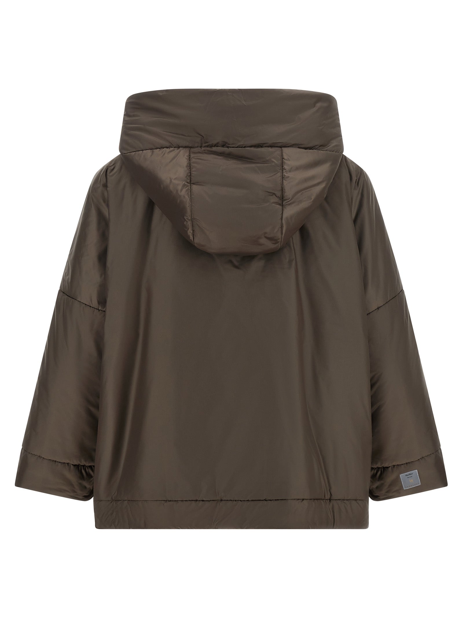 Max Mara Brown Polyester Shell Jacket Max Mara