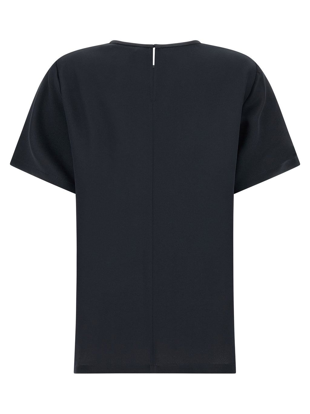 Max Mara Black Silk Blouse