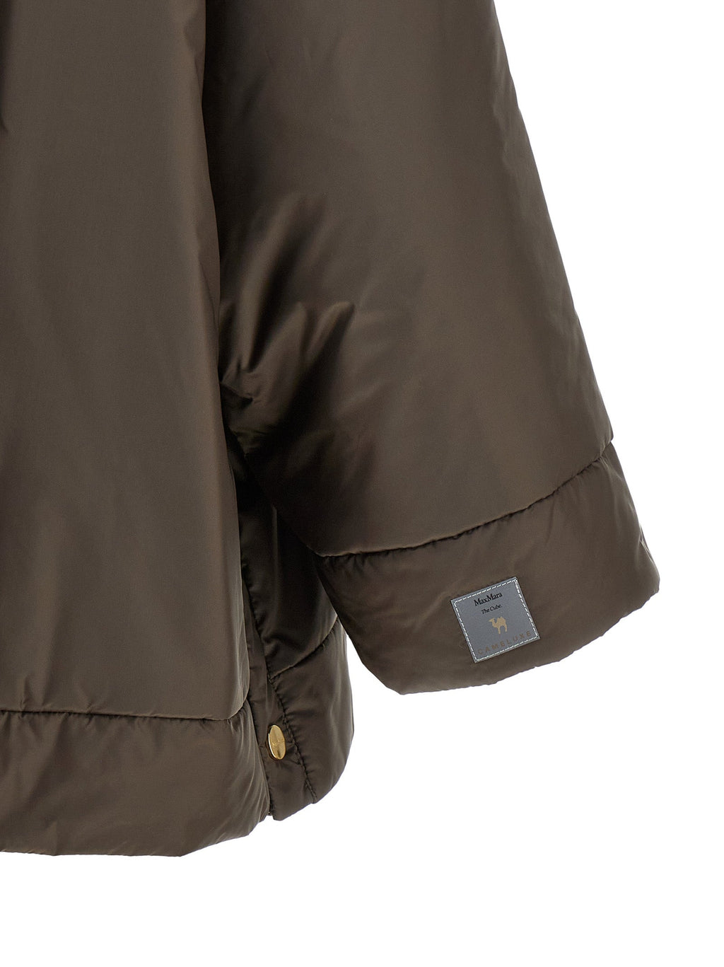 Max Mara Brown Polyester Shell Jacket Max Mara