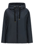 Max Mara Blue Polyester Shell Jacket Max Mara