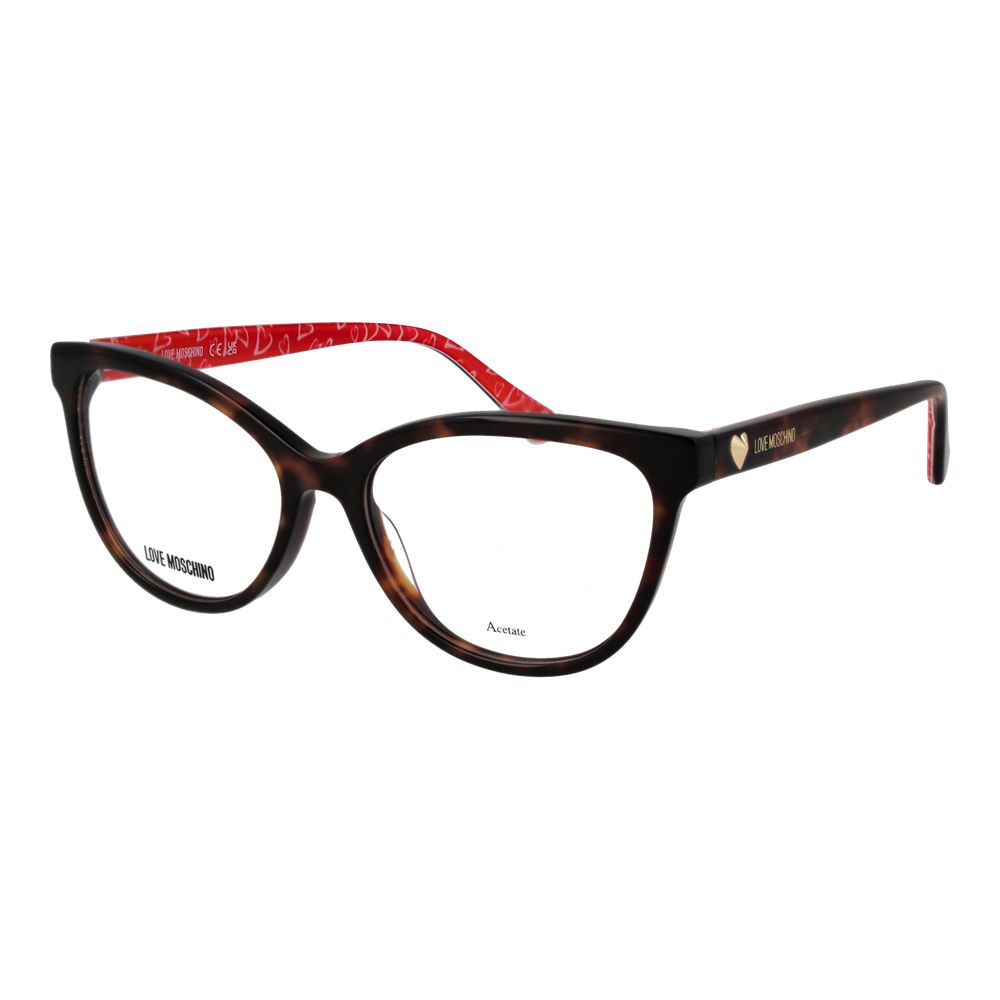 Love Moschino Brown Acetate Glasses (Frames)