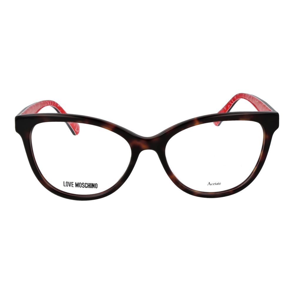 Love Moschino Brown Acetate Glasses (Frames)