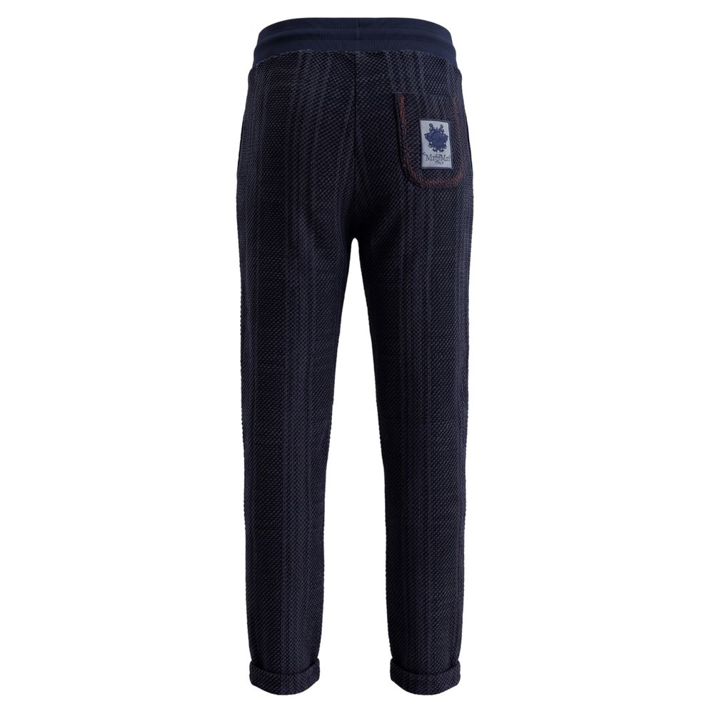 Mr&Mrs Italy Blue Knit Women Pants