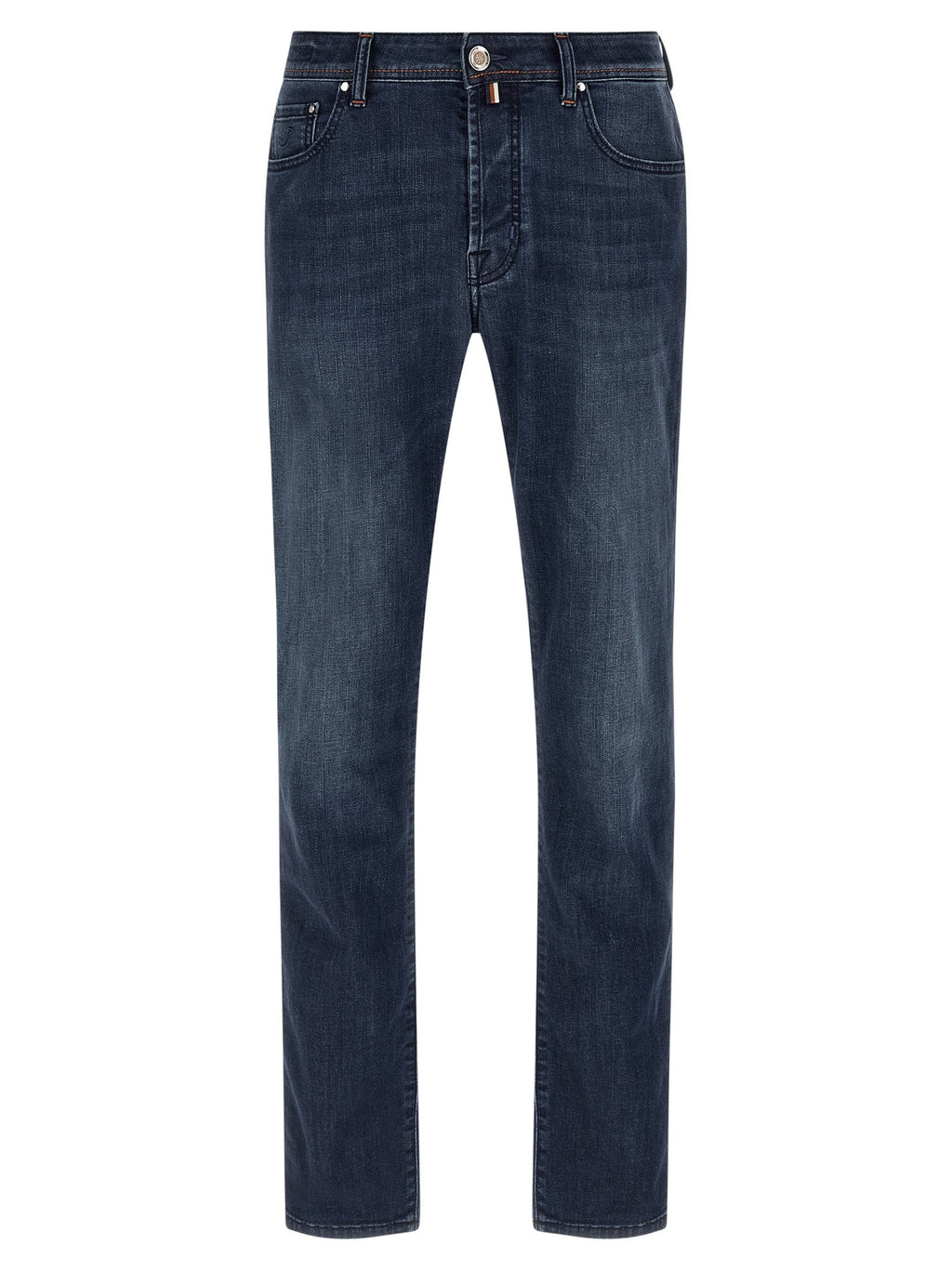 Jacob Cohen Blue Cotton Slim Fit Jeans