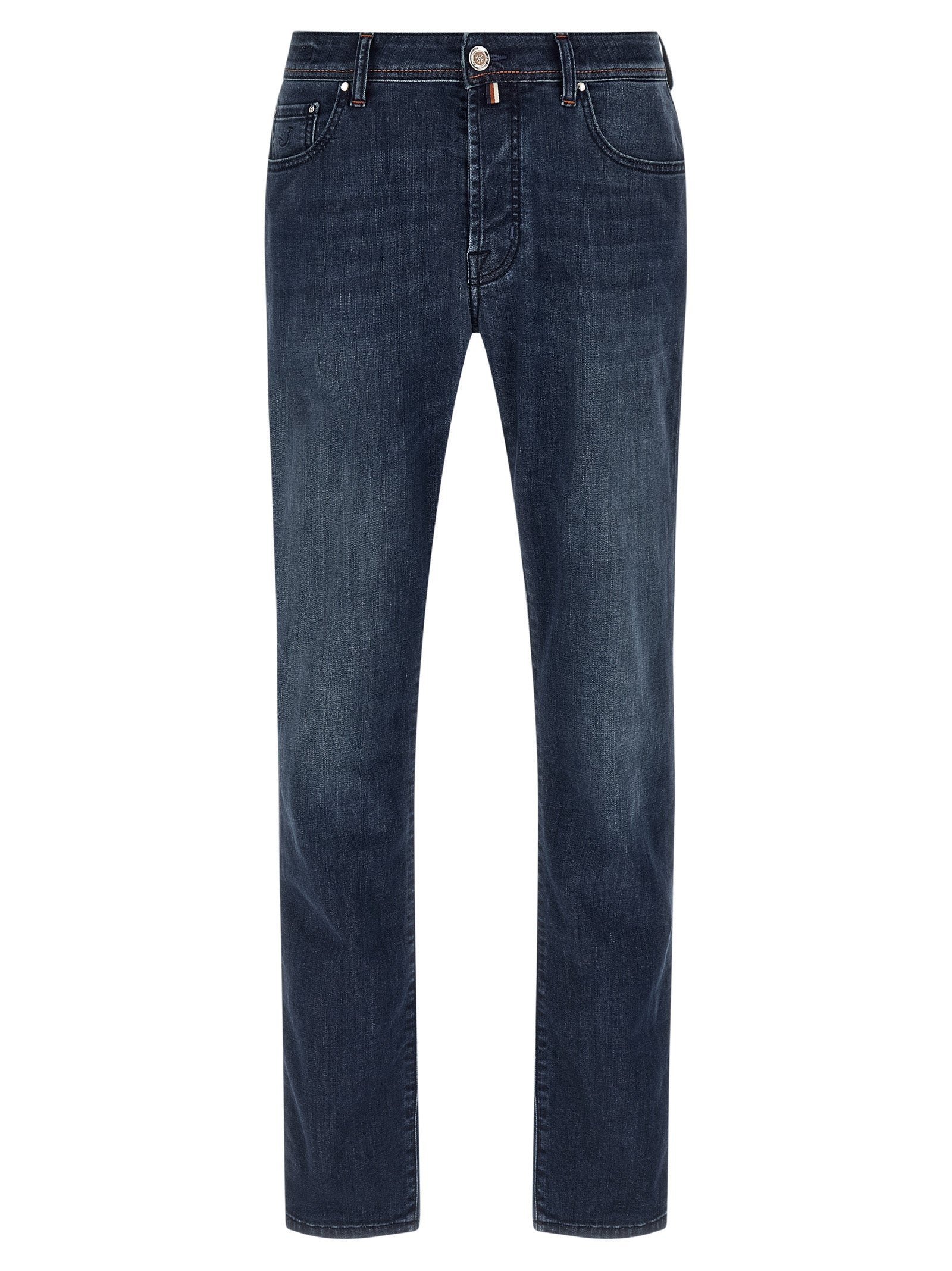 Jacob Cohen Blue Cotton Slim Fit Jeans